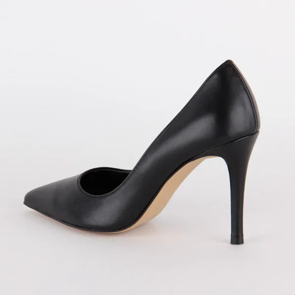 *UK size 3 - ROSE AVENUE - AW17 Court - navy , 6cm heels