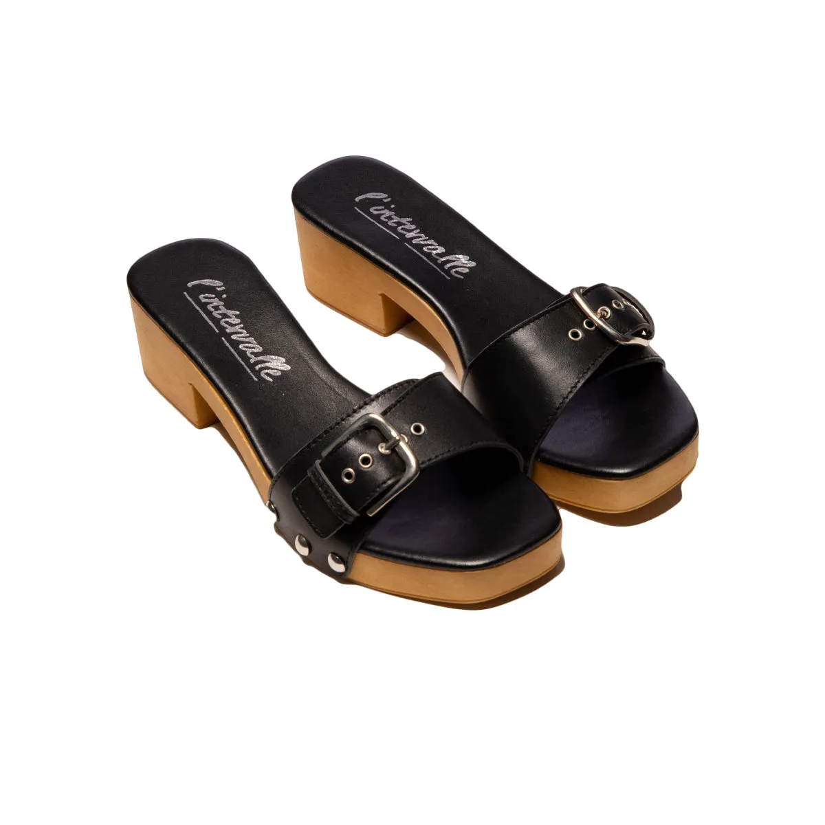 Vanja Black Leather