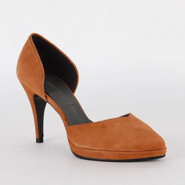 *VOLLEY - wine, 9/1cm size UK 2.5