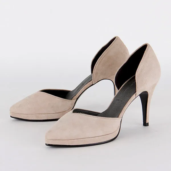 *VOLLEY - wine, 9/1cm size UK 2.5