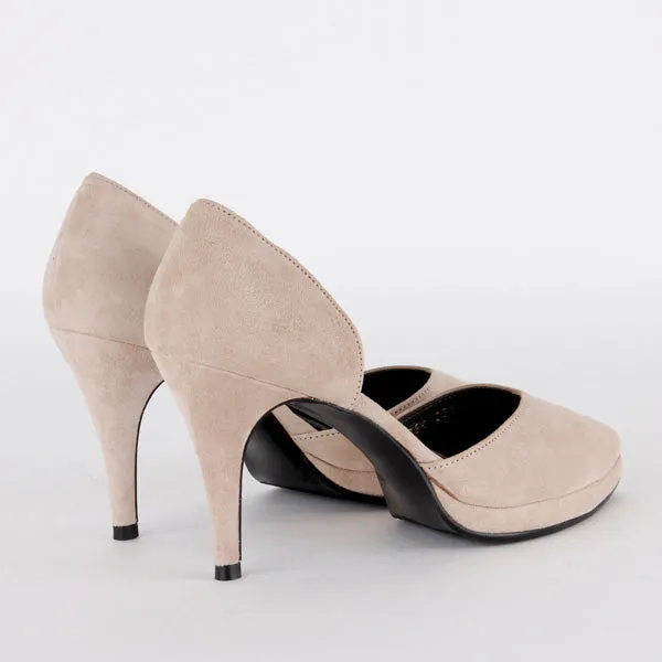 *VOLLEY - wine, 9/1cm size UK 2.5