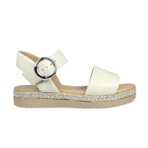 Walker: Cream Leather