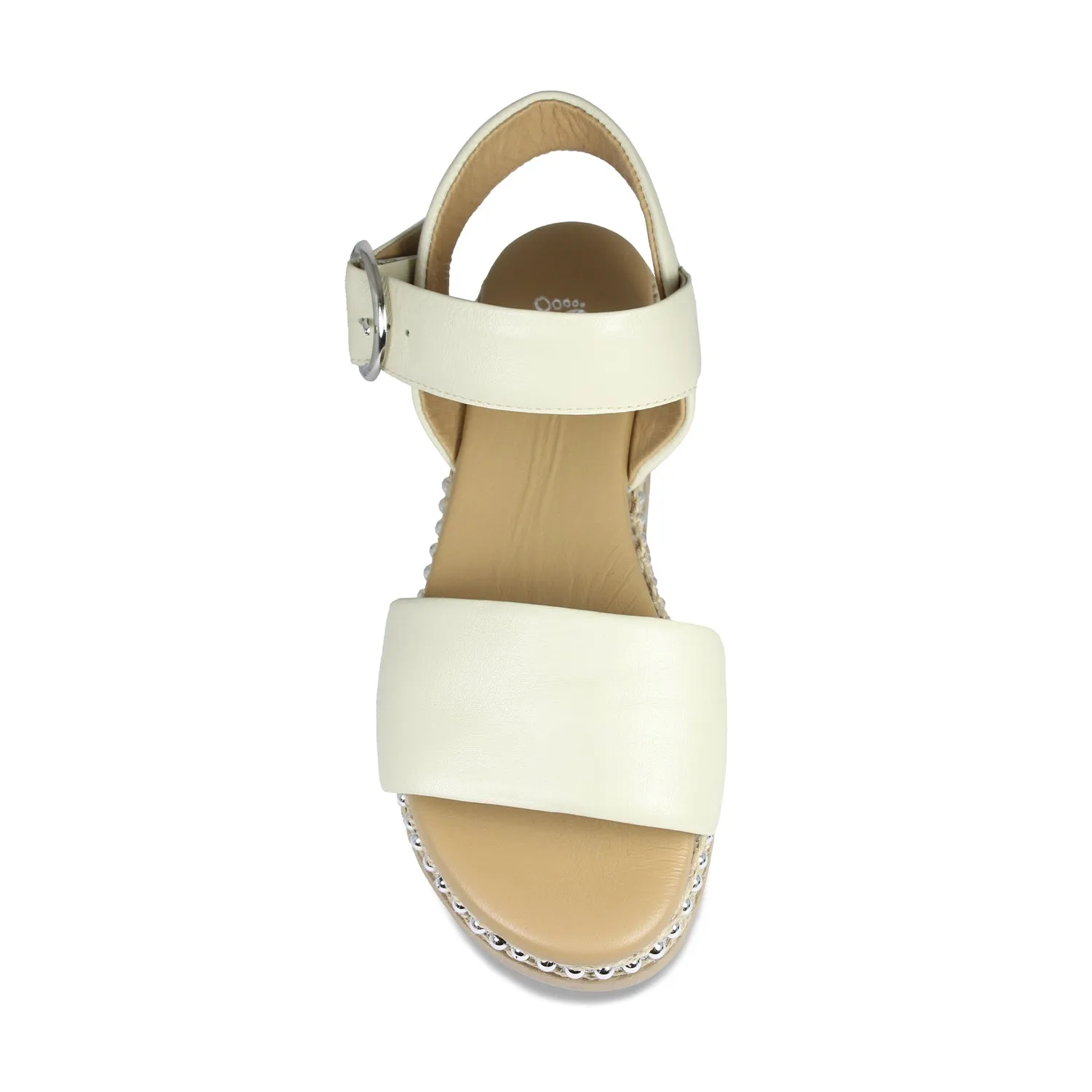 Walker: Cream Leather