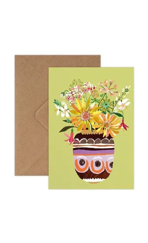 Wildflowers Greetings Card