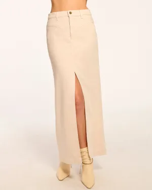 Xavier Denim Maxi Skirt