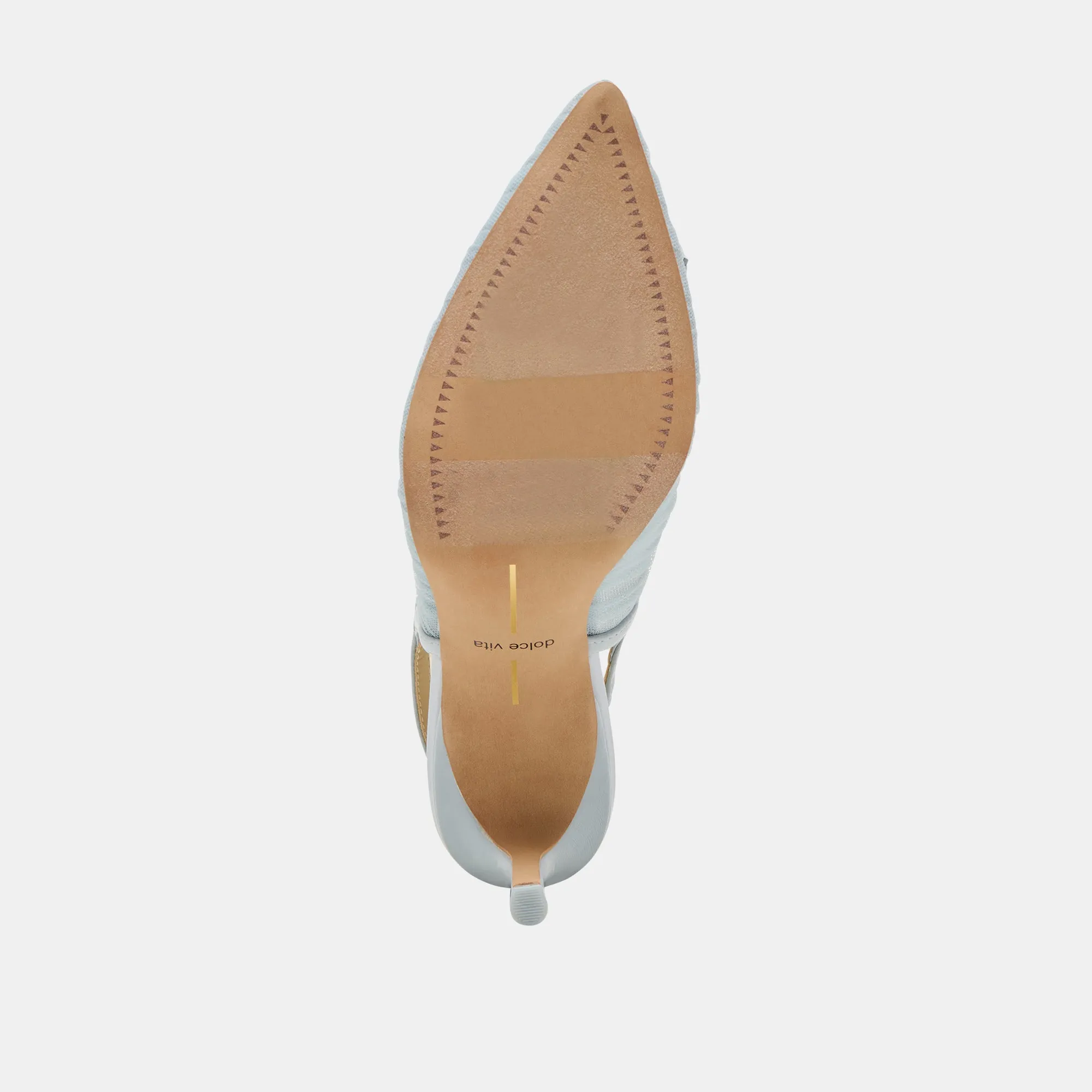 YELA HEELS LIGHT BLUE TULLE